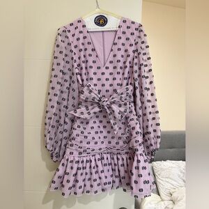 KEEPSAKE the Label Lavender Polka Dot Dress